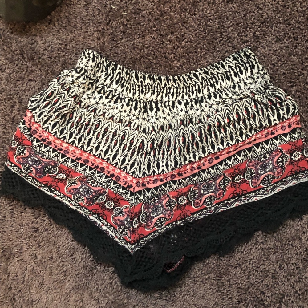 Bohemian shorts